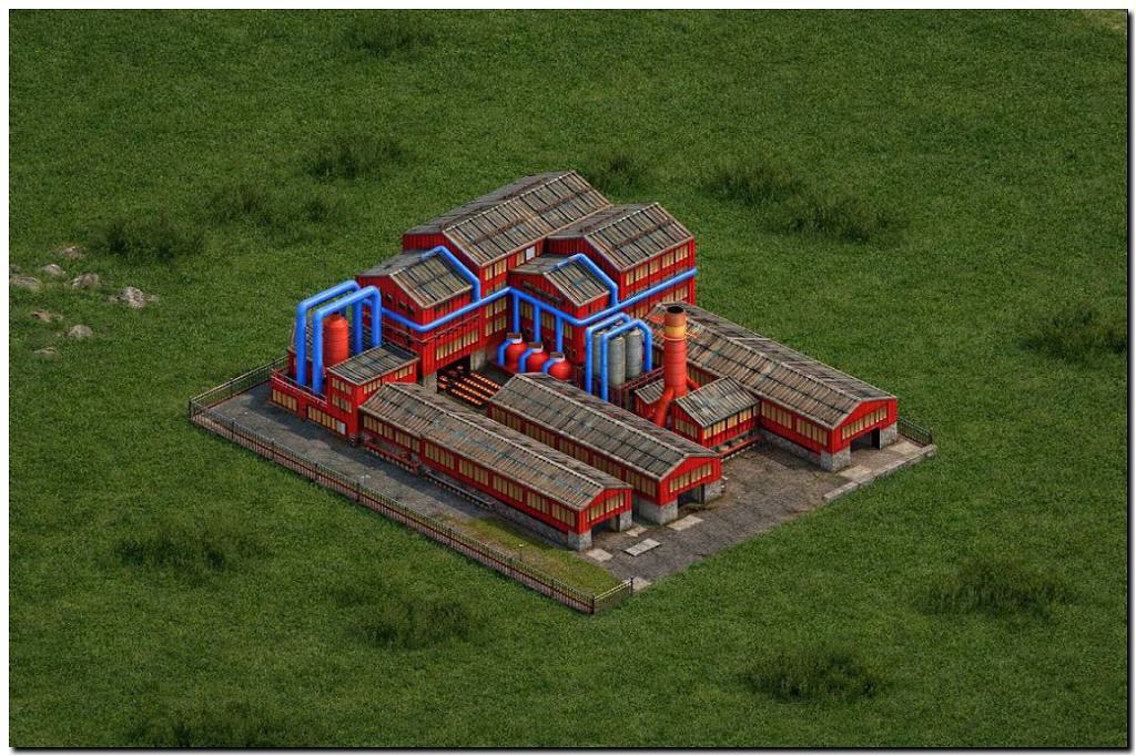 Elektrostahlwerk – AXIS Industries Metallurgie OpenTTD